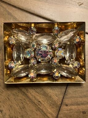 Juliana Shadow Box Brooch